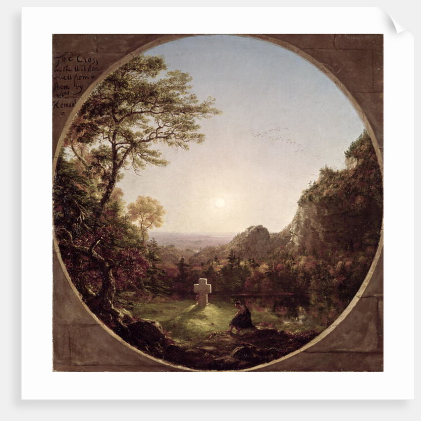 The Solitary Cross, 1845 by Thomas Cole