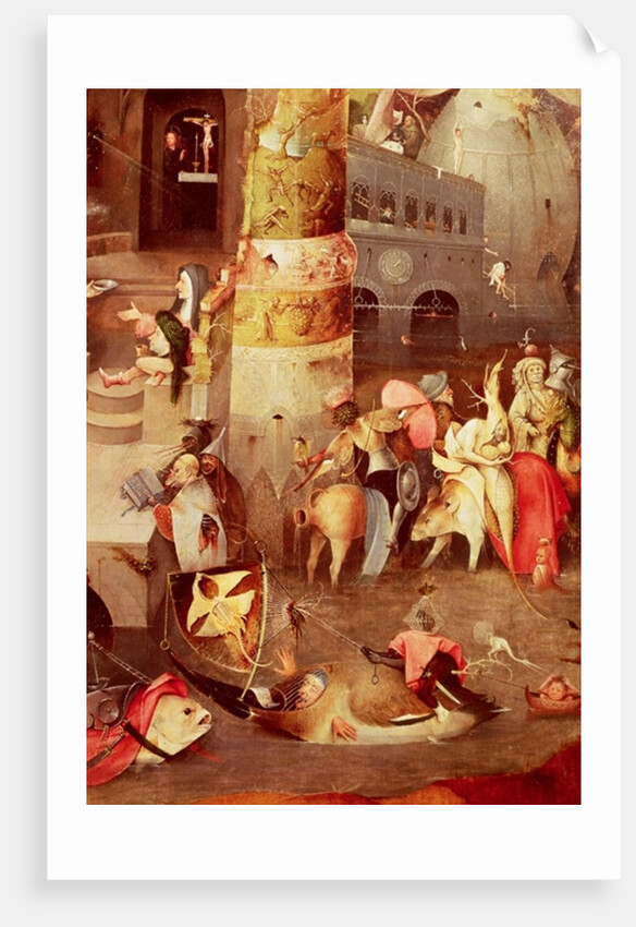 Triptych of the Temptation of St. Anthony, 1505-06 by Hieronymus Bosch