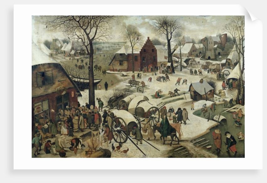 The Census at Bethlehem by Pieter The Elder Brueghel