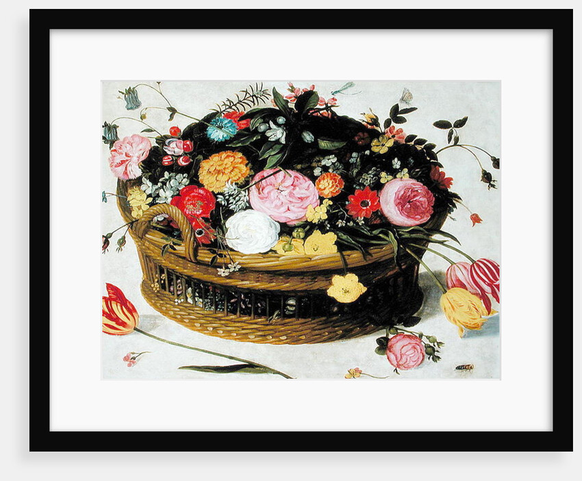 Basket of Flowers by Jan Brueghel