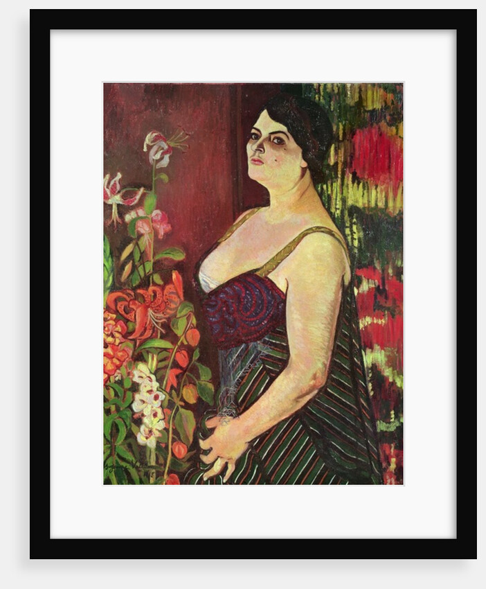 Portrait of Madame Coquiot, 1918 by Marie Clementine Valadon