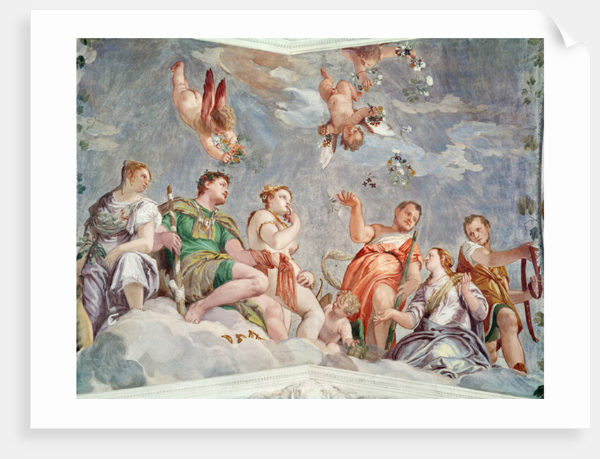 The Court of Love or, The Conjugal Virtues, 1562 by Veronese