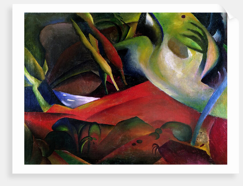 The Storm, 1911 by August Macke