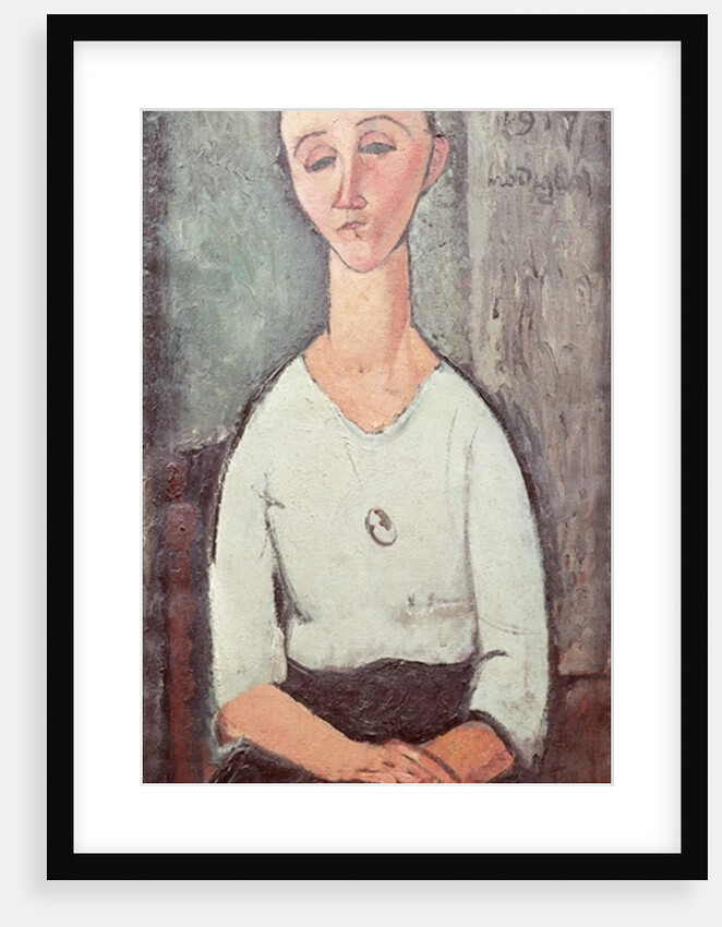 Portrait of Madame Chakowska, 1917 by Amedeo Modigliani