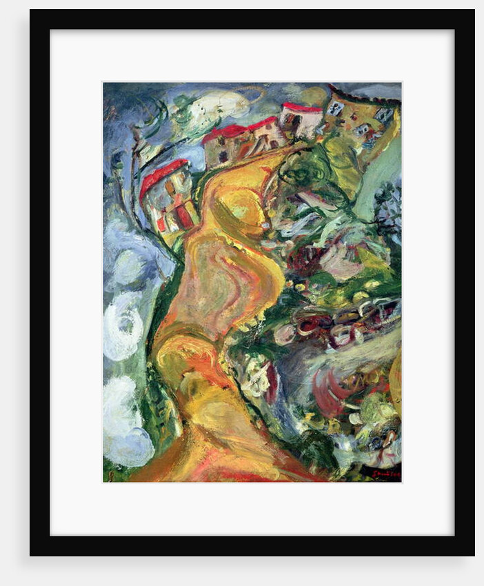 The Road to Cagnes, 1924 by Chaim Soutine