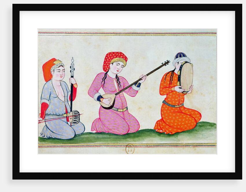 Musicians by Ottoman School