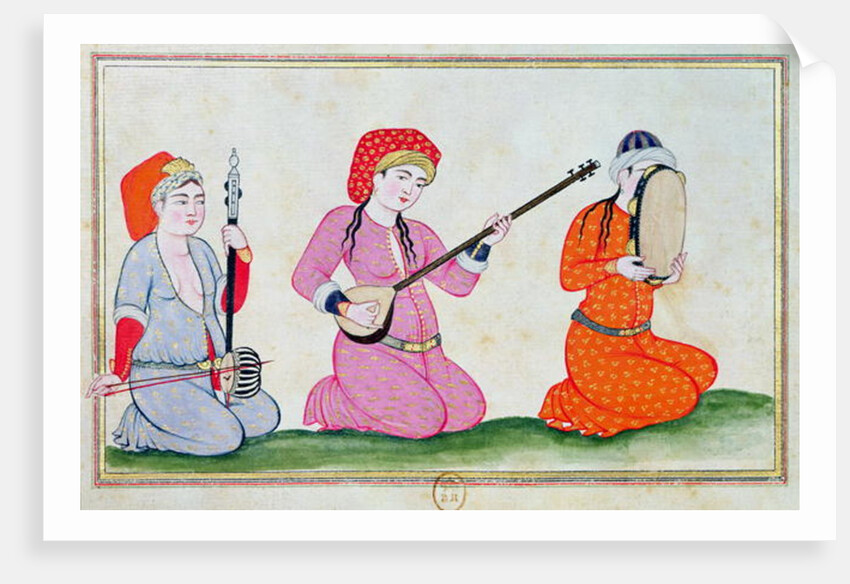 Musicians by Ottoman School