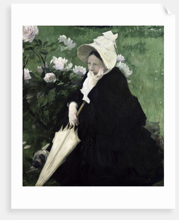 Portrait of the Artist's Mother, 1890 by Jacques-Emile Blanche