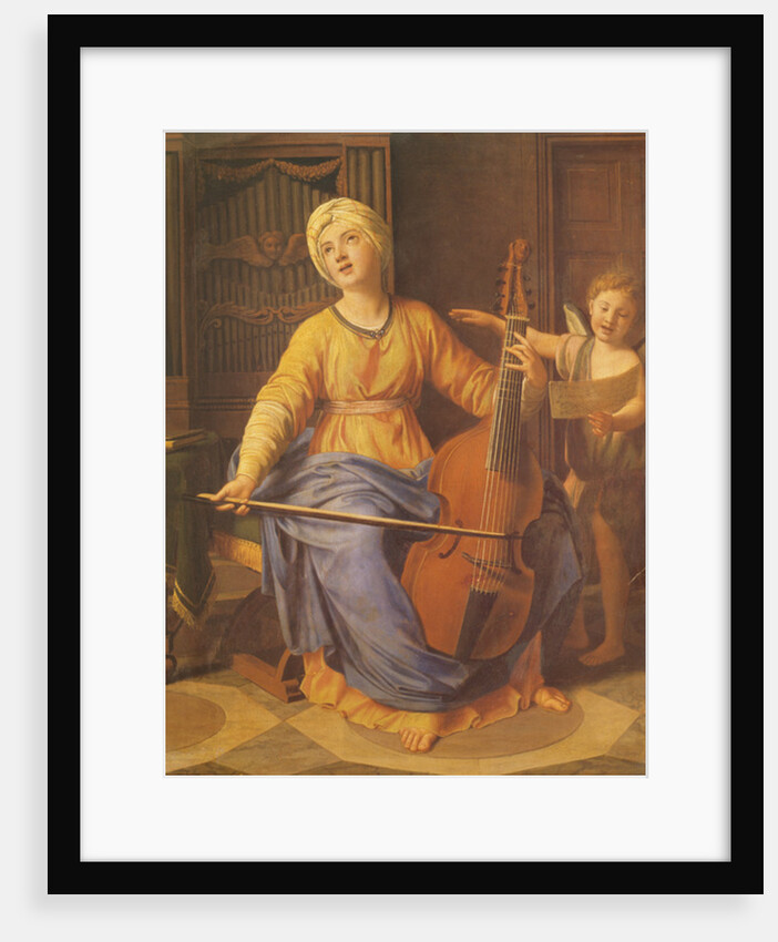 St. Cecilia by Nicolas Colombel