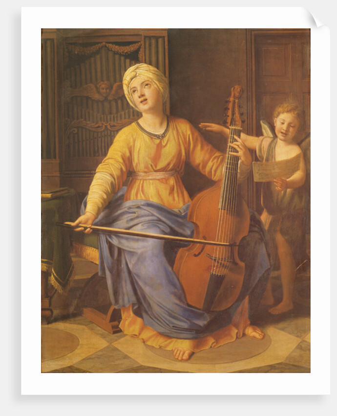 St. Cecilia by Nicolas Colombel