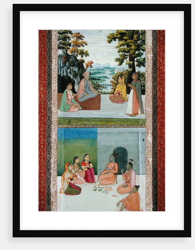 Ms E-14 Mystical Conversations from a Moraqqa by Indian School