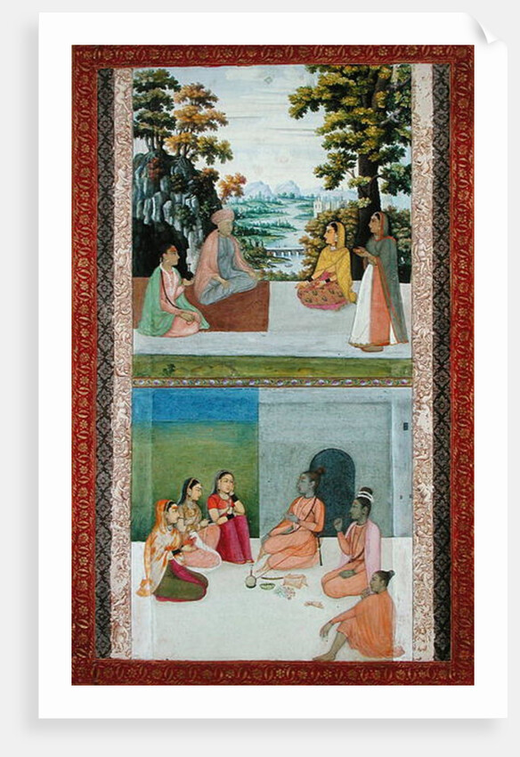 Ms E-14 Mystical Conversations from a Moraqqa by Indian School