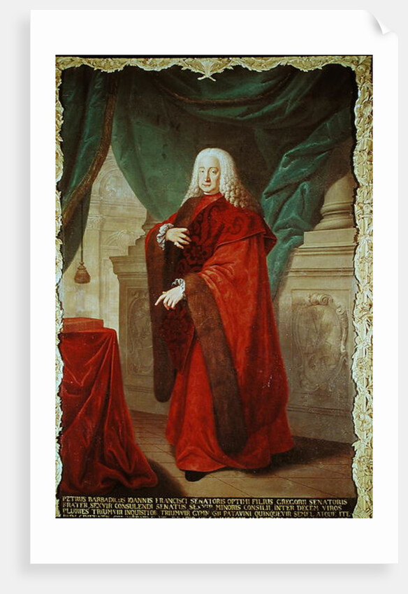 Portrait of Doge Piero Barbarigo by Bernardino Castelli