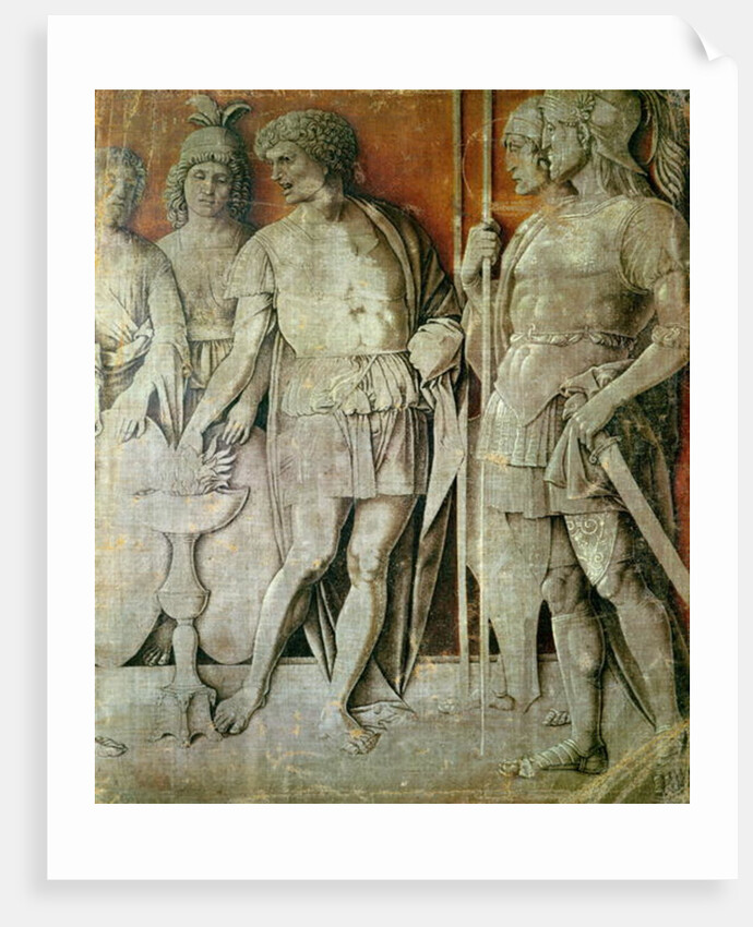 Mucius Scaevola by Andrea Mantegna