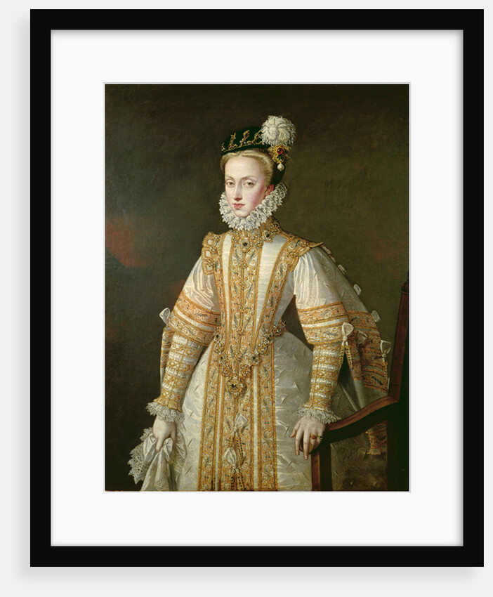 Anne of Austria Queen of Spain, c.1571 by Alonso Sanchez Coello