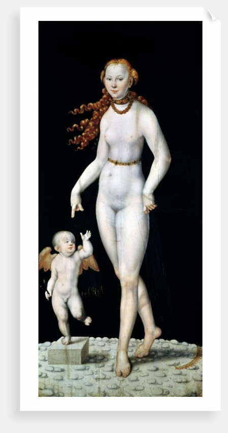 Venus and Cupid, c.1540 by Lucas the Younger Cranach