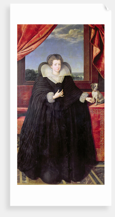 Isabella of Bourbon Queen of Spain, 1615-22 by Frans II Pourbus