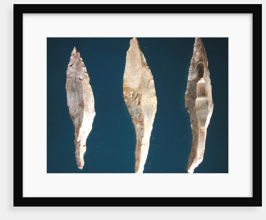 Three arrow heads by Prehistoric Prehistoric
