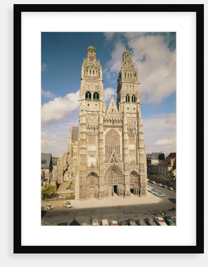 View of the west facade, 13th-15th century by School French