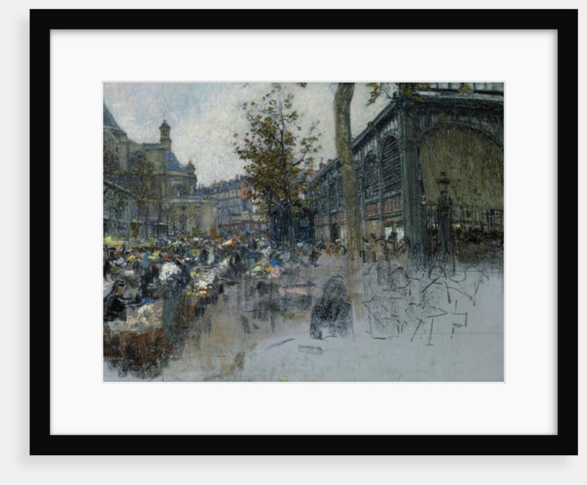 Study for Les Halles, 1893 by Leon Augustin Lhermitte