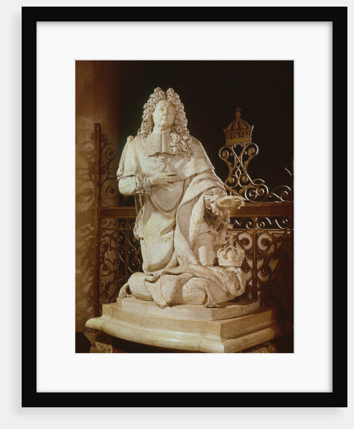 The Vow of Louis XIII detail of Louis XIV 1715 by Antoine Coysevox