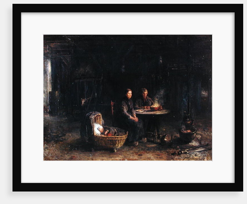 Lunch at a Farm in Karlshaven near Delden, 1885 by Isaac Israels