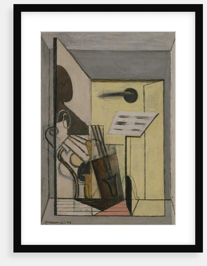 The Score Sheet, 1929 by Louis Marcoussis