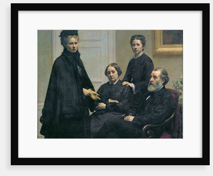 The Dubourg Family, 1878 by Ignace Henri Jean Fantin-Latour