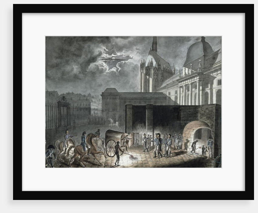 Transferring Prisoners to the Conciergerie, 26th May 1804 by Armand de Polignac