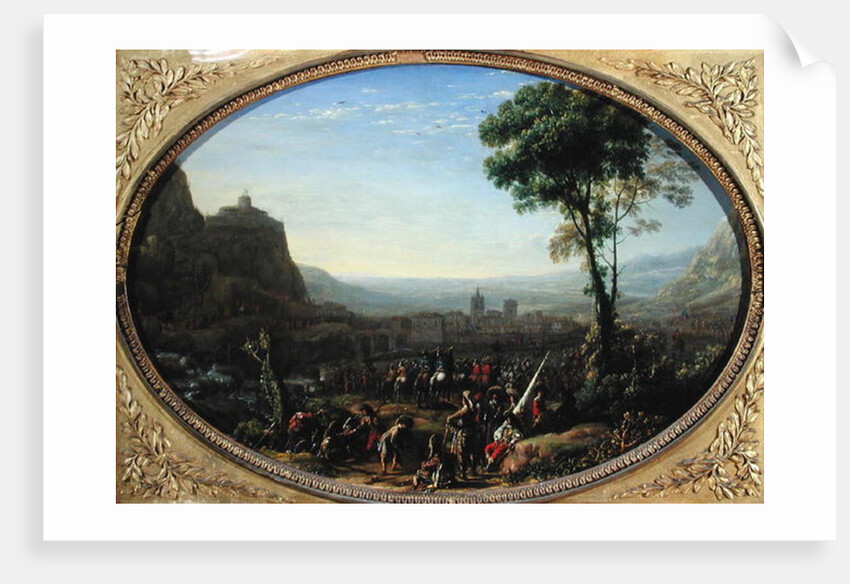 The Pass of Susa Taken by Louis XIII in 1629 by Claude Lorrain (1600-82)