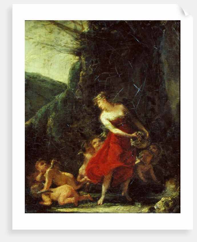 Young Naiad Tickled by the Cupids by Pierre-Paul Prud'hon