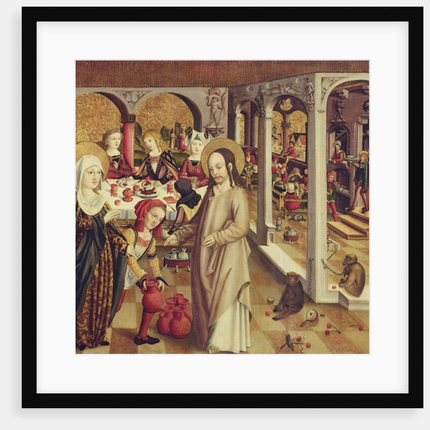 The Marriage at Cana, c.1500 by German School