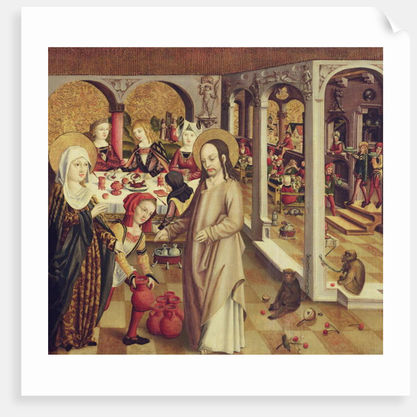 The Marriage at Cana, c.1500 by German School