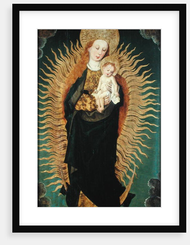 Virgin of the Apocalypse by German School