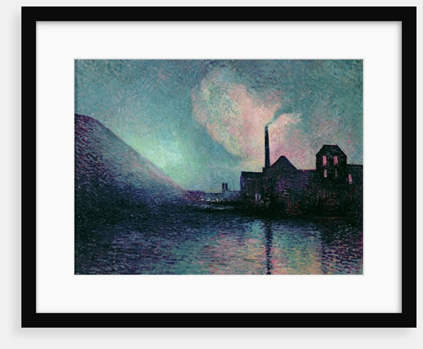 Couillet by Night, 1896 by Maximilien Luce