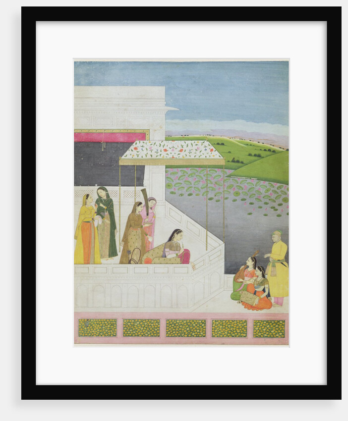 Young Woman Listening to Music, c.1745-50 by (attr. to) Manak