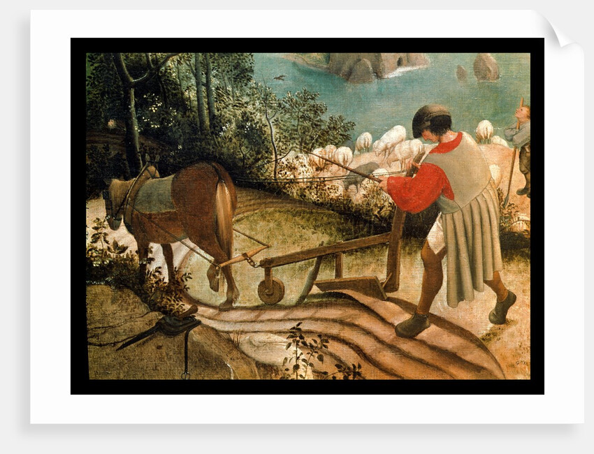 Landscape with the Fall of Icarus by Pieter the Elder Bruegel