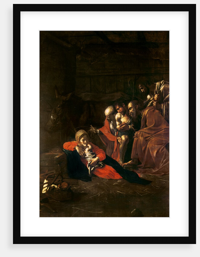 Adoration of the Shepherds by Michelangelo Merisi da Caravaggio