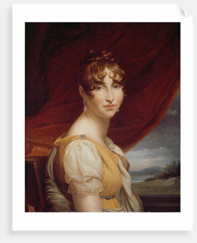 Hortense de Beauharnais by Francois Pascal Simon Baron Gerard