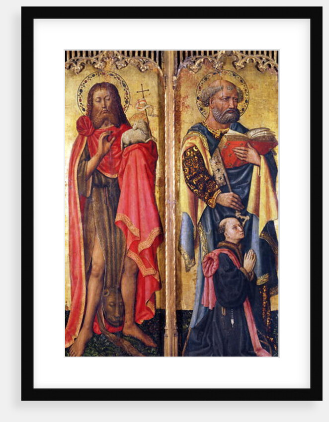St. John the Baptist and St. Peter by Swiss School