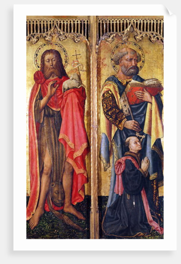 St. John the Baptist and St. Peter by Swiss School