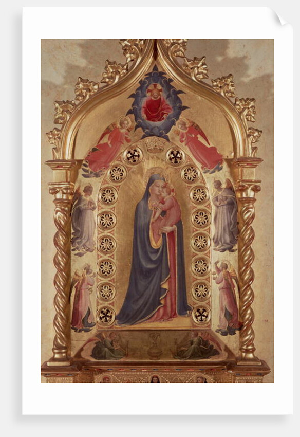 Madonna of the Stars by Fra Angelico