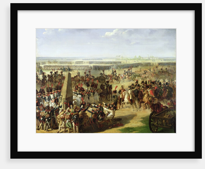 The French Army Pulling Down the Rosbach Column, 18th October 1806, 1810 by Pierre Antoine Augustin Vafflard