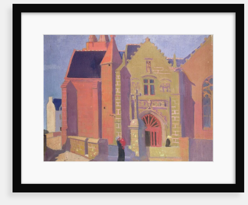 The Church of Notre-Dame de la Clarte at Perros-Guirac, 1923 by Maurice Denis
