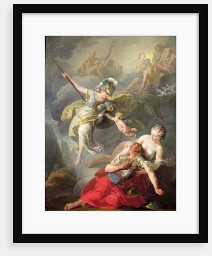 Battle Between Minerva and Mars, 1771 by Joseph Benoit Suvee