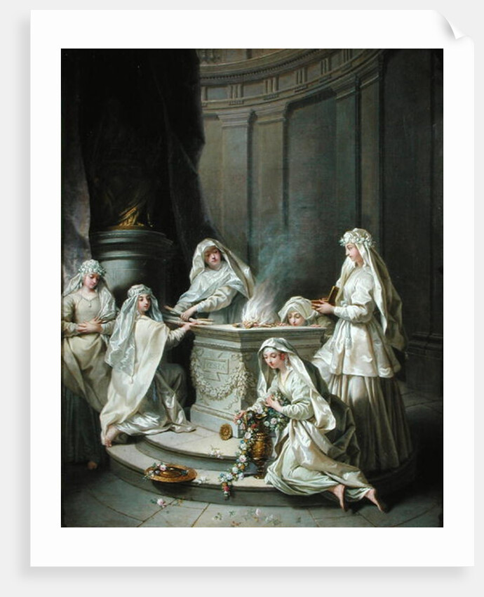 Vestal Virgins, 1727 by Jean Raoux