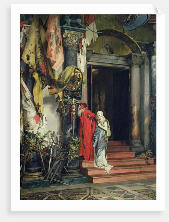 Admiral Carlo Zeno 1878 by Albert Pierre Rene Maignan