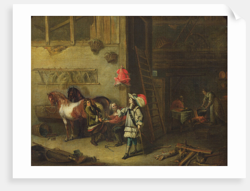 The Blacksmith by Matheus van Helmont