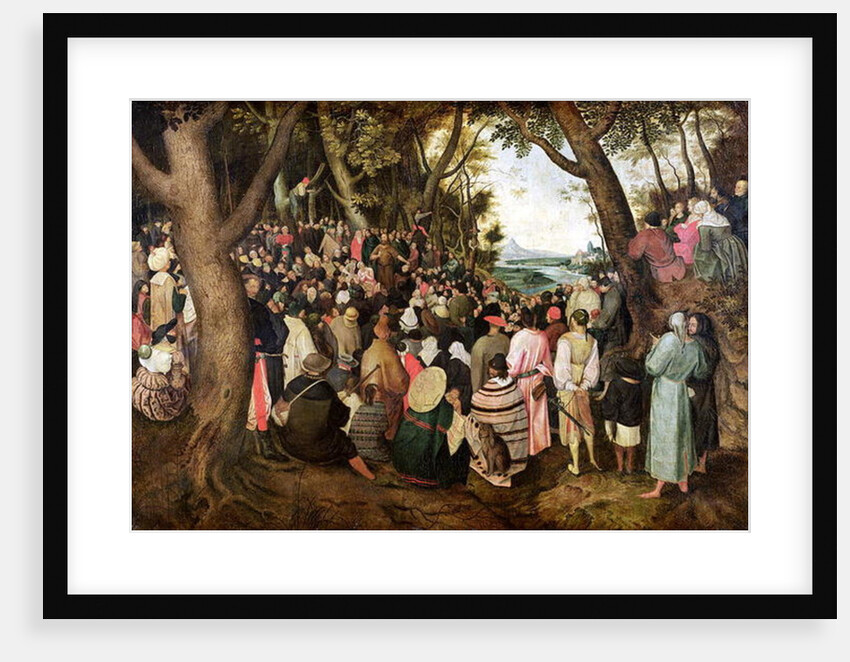 The Sermon of St. John the Baptist by Pieter the Younger Brueghel