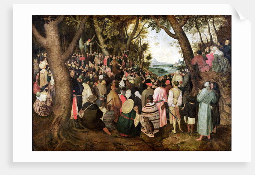 The Sermon of St. John the Baptist by Pieter the Younger Brueghel